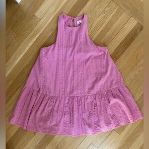 Urban Outfitters Bubblegum Pink Tank Top Mini Dress